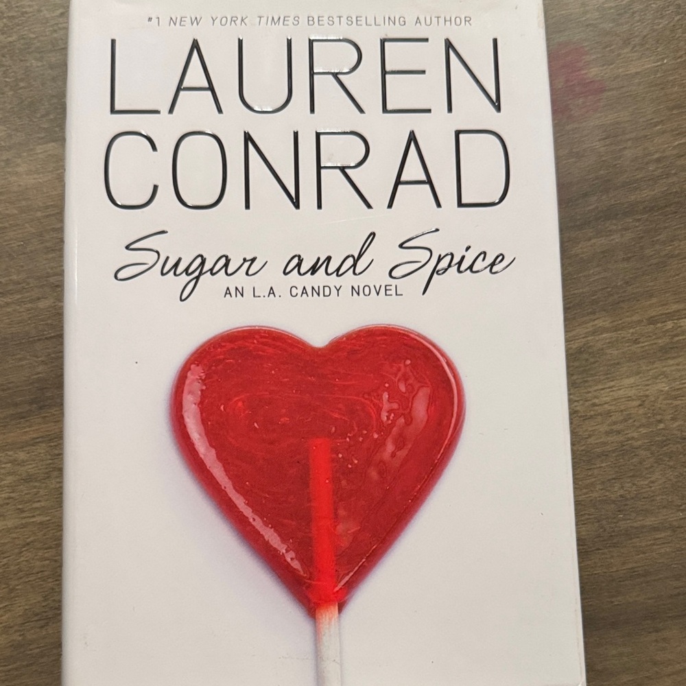 2010 LC Lauren Conrad Sugar and Spice - White and Red Cover